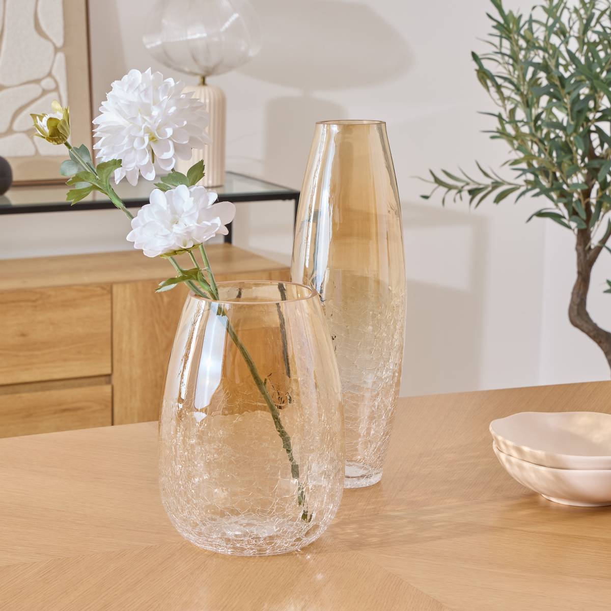 Vase Alexis transparent H25cm