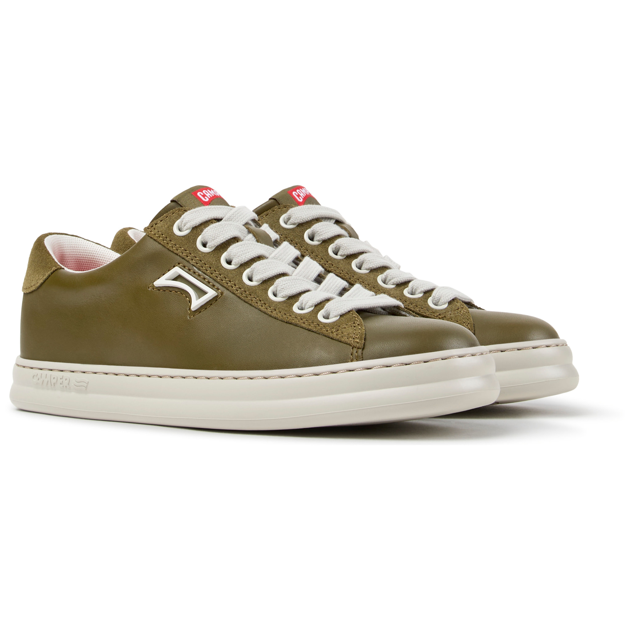 Zapatillas - CAMPER Runner Four - Verde - Piel lisa