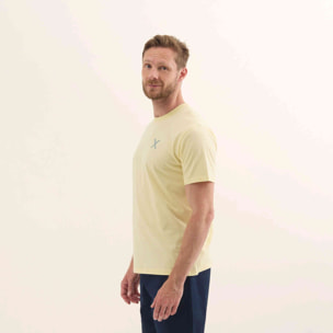 Camiseta de Algodón Orgánico con Gráfico Vintage Vainilla LIFESTYLE T-SHIRT LARRY VAINILLA.