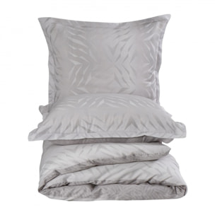 Housse de couette + taie(s) oreiller satin de coton "Duff"