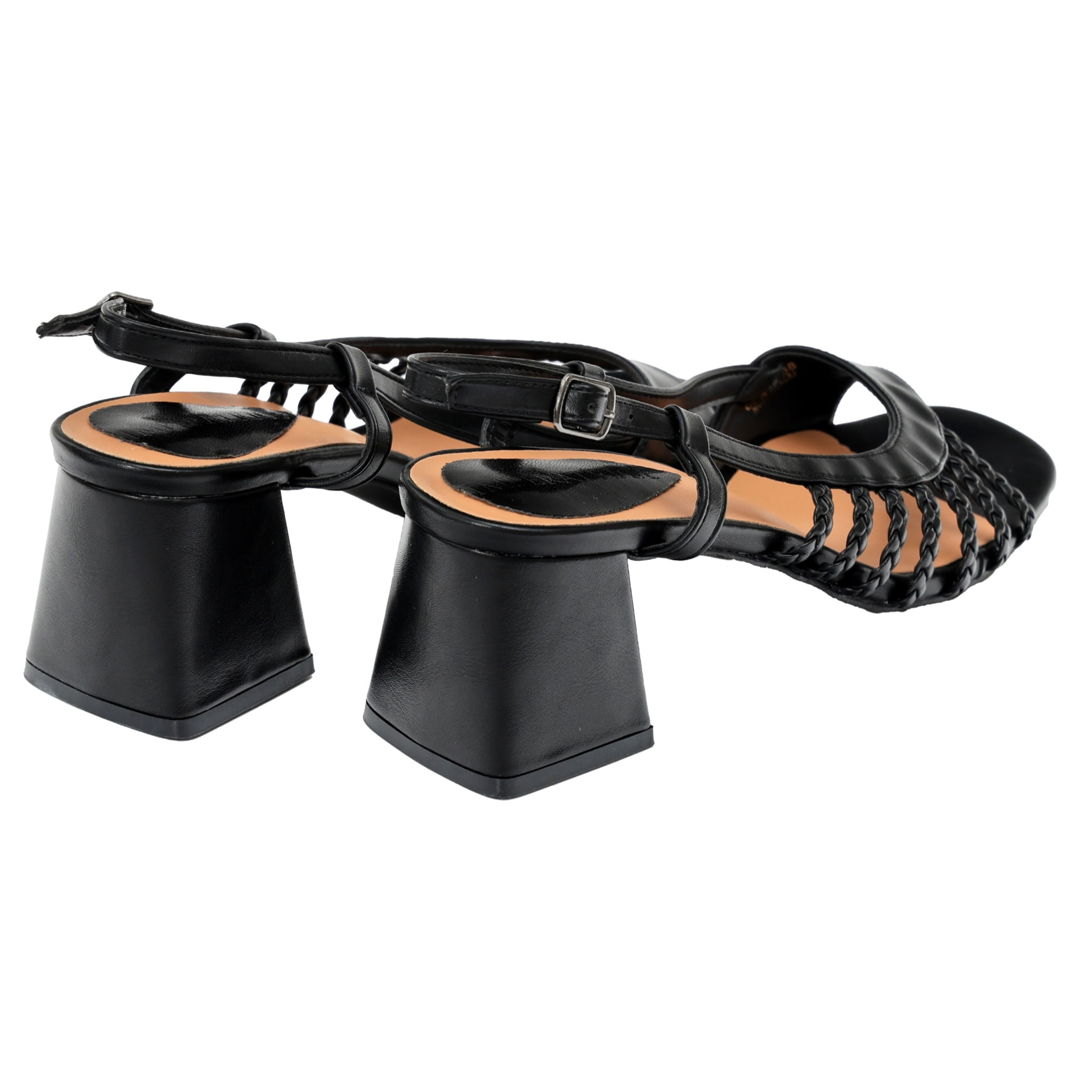 Sandali cinturino regolabile - tacco 7,5 cm