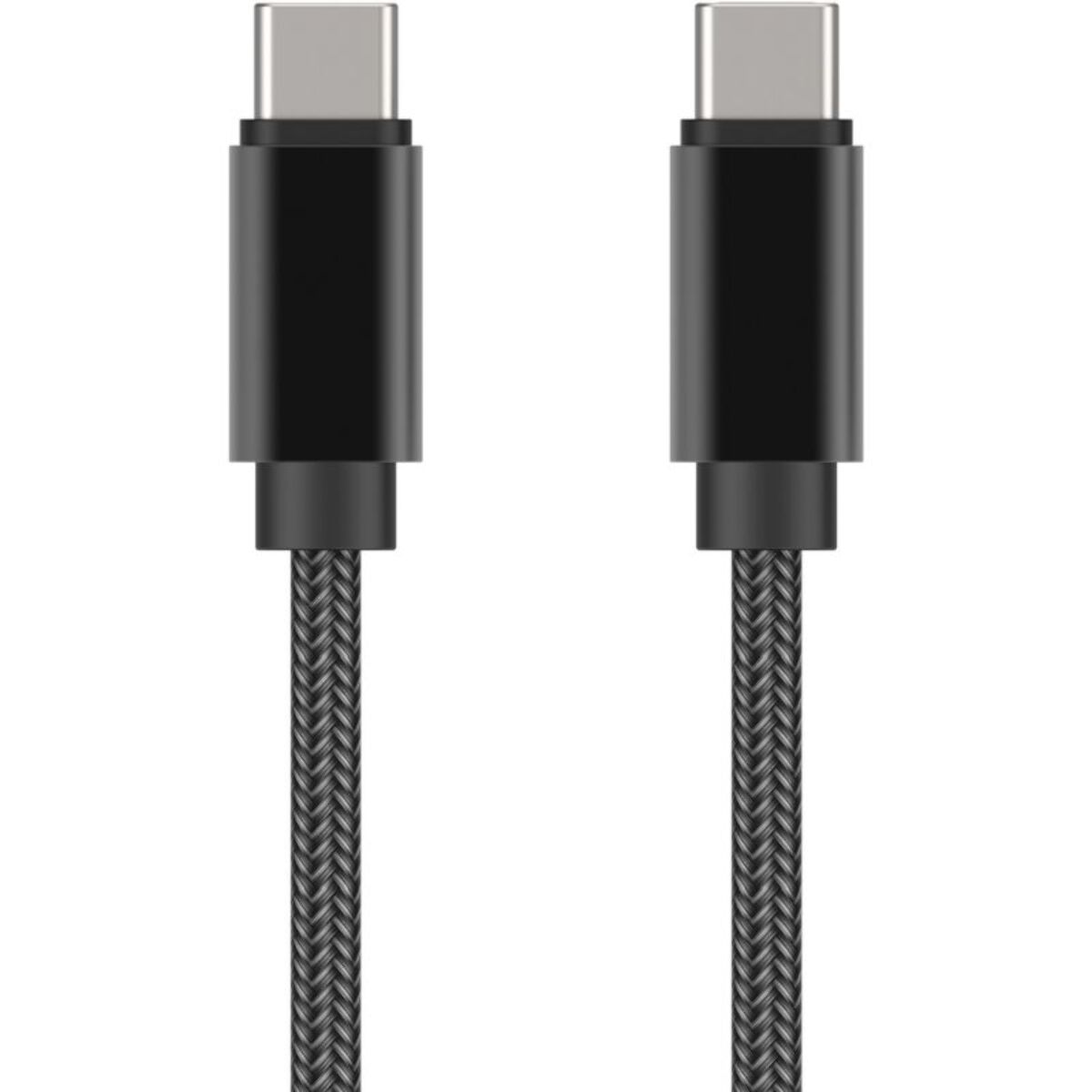 Câble USB C ADEQWAT vers USB-C 2M Noir compatible iPhone 17 16 15 Pro Max et Samsung Galaxy S25 S24 Ultra