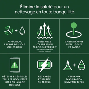 Robot Aspirateur Laveur IROBOT Roomba 105 Combo Y311240