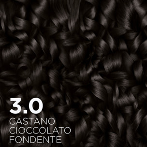 Tinta Capelli 3.0 Castano Cioccolato Fondente Colorazione Permanente Good Senza Ammoniaca con Balsamo Nutriente