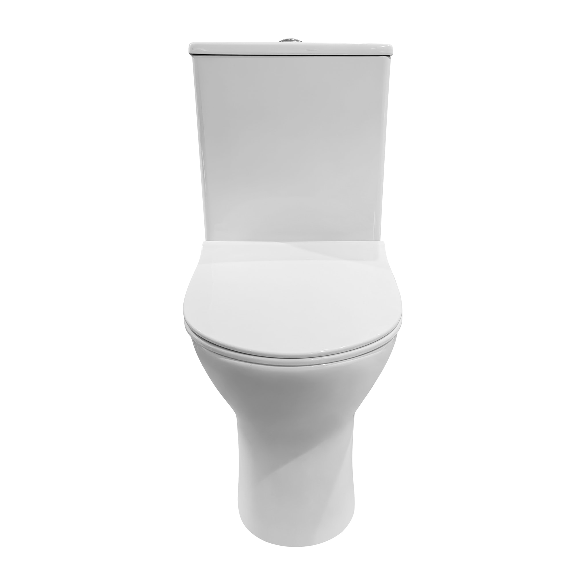 Pack Wc A6 + Manchon Connecteur | Toilette En Céramique | Manchon Extensible 150-470Mm | Wc Avec Abattant Frein De Chute | Double Chasse | Sortie Duale | Alday