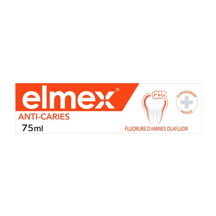Pack de 24 - Elmex - Dentifrice elmex® Anti-Caries - 75 ml