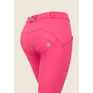 Pantaloni push up WR.UP® 7/8 superskinny similpelle ecologica
