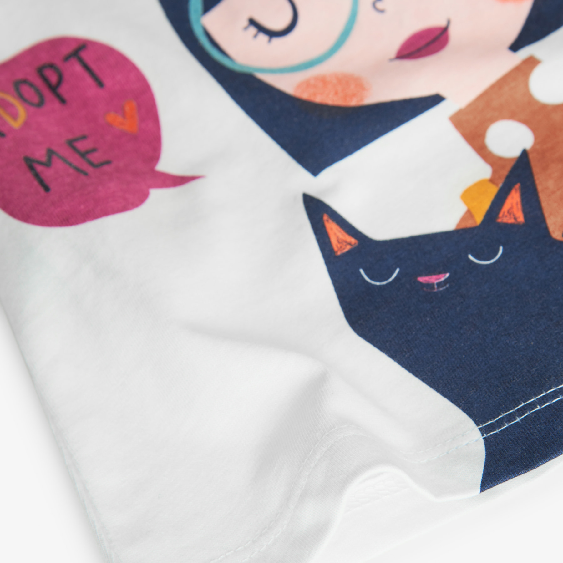 Camiseta punto básica de bebé niña -BCI