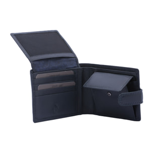 Portafoglio  da uomo In Vera pelle Made in Italy 12,5x9,5x3 cm