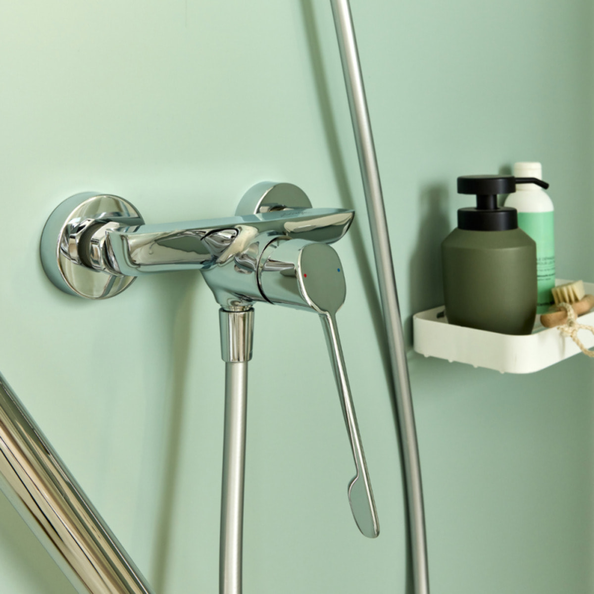 Mitigeur douche mural PMR July+ chromé