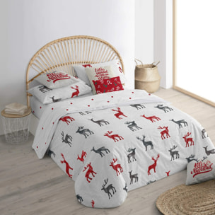 Housse de couette avec clics 100% coton Laponia 11