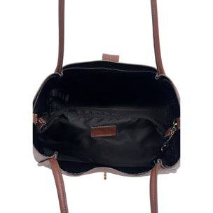 Borsa a Mano Elegante da Donna in Pelle Martellata