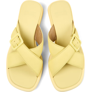 Sandalias - CAMPER Dana - Amarillo - Cuero liso