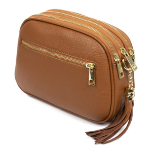 Aliminusa bolso bandolera Mujer. Piel auténtica Dollaro.