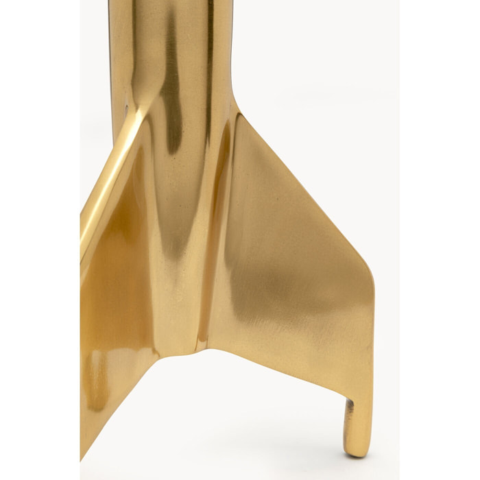 Déco fusée dorée 35cm Kare Design