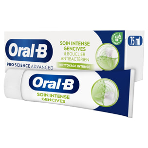 4 Dentifrices Oral-B Soin Intense Gencives