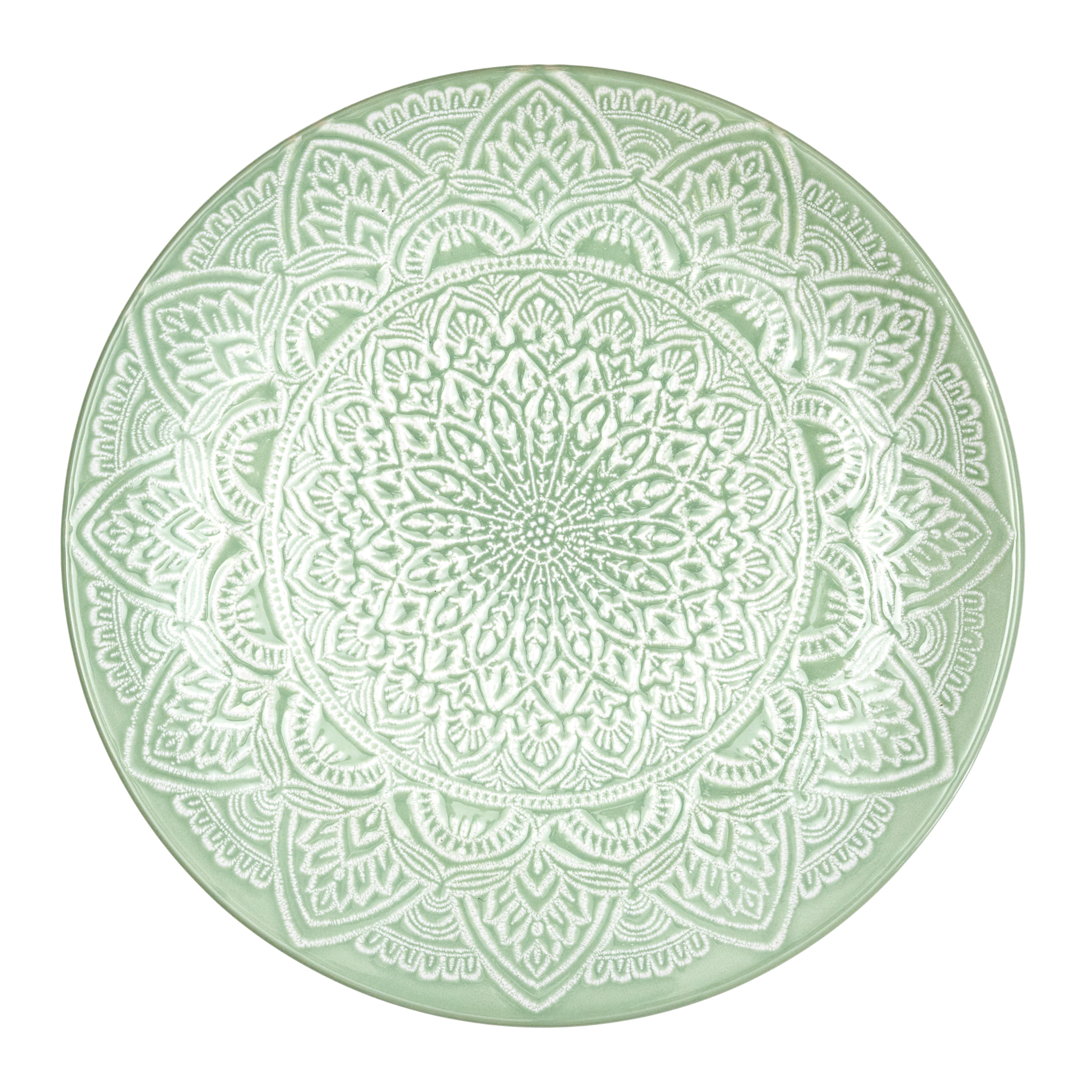 Assiette Sahara Vert D27cm