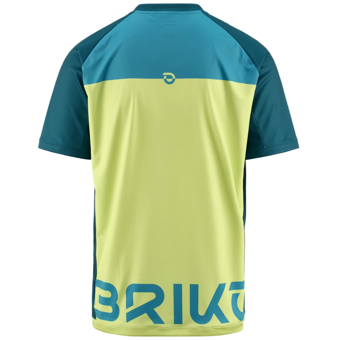 Briko - Maglie gioco, Uomo, Verde - Fierce Mtb
