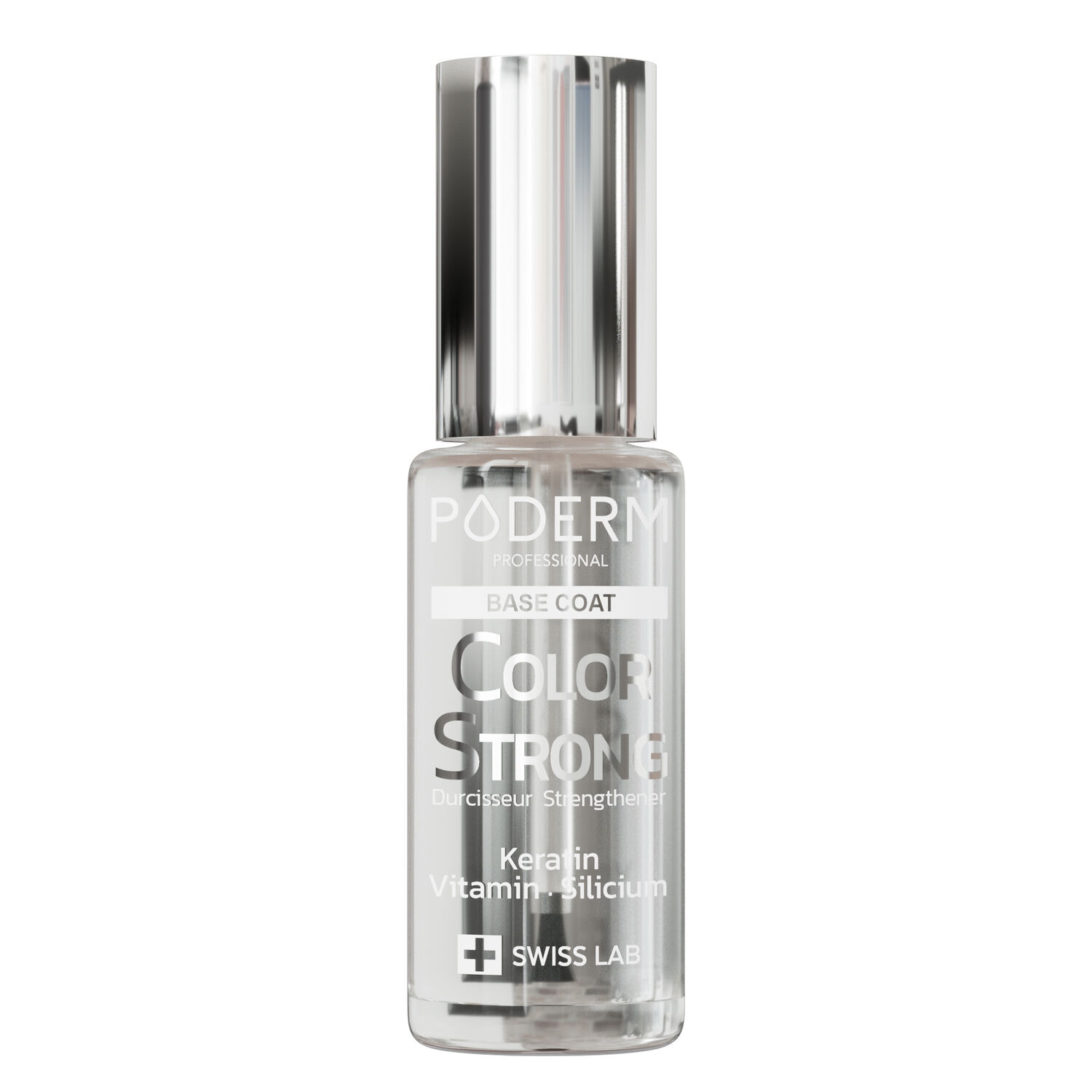 Color Strong - Base Coat Durcisseur Kératine, Vitamine & Silicium Gloss Éclat