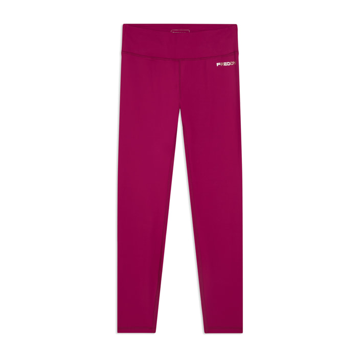 Leggings 7/8 vita alta in tessuto tecnico quick dry