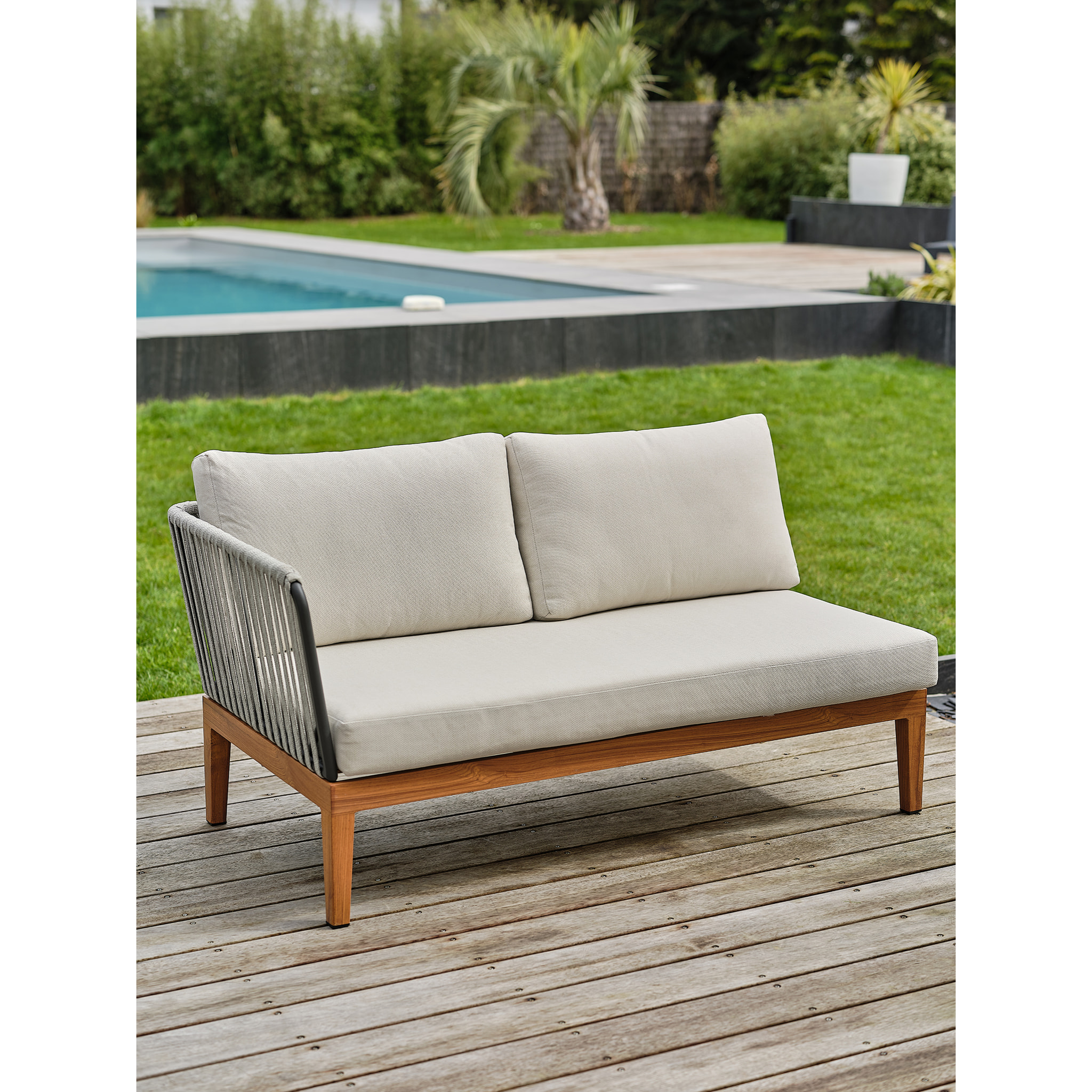ALPHI - Salon de jardin bas