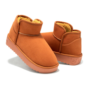 Botas Australianas Corte Bajo  Nordic Low Basic Naranja D.Franklin