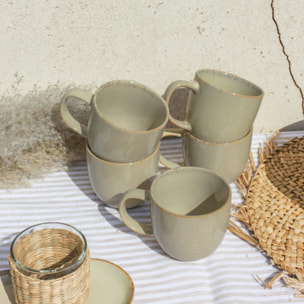 Lot de 6 mugs, DUNE