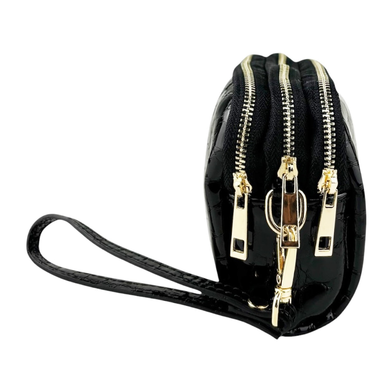 Pochette Cheval Firenze Saint Moritz Goffrata Nero