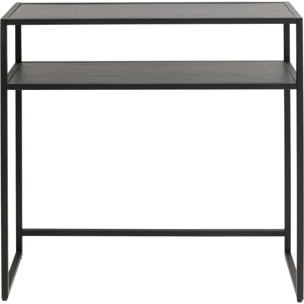 Console Loftie 80x80cm noire Kare Design