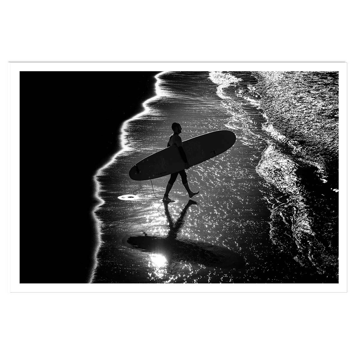 Poster surf contraste Affiche seule