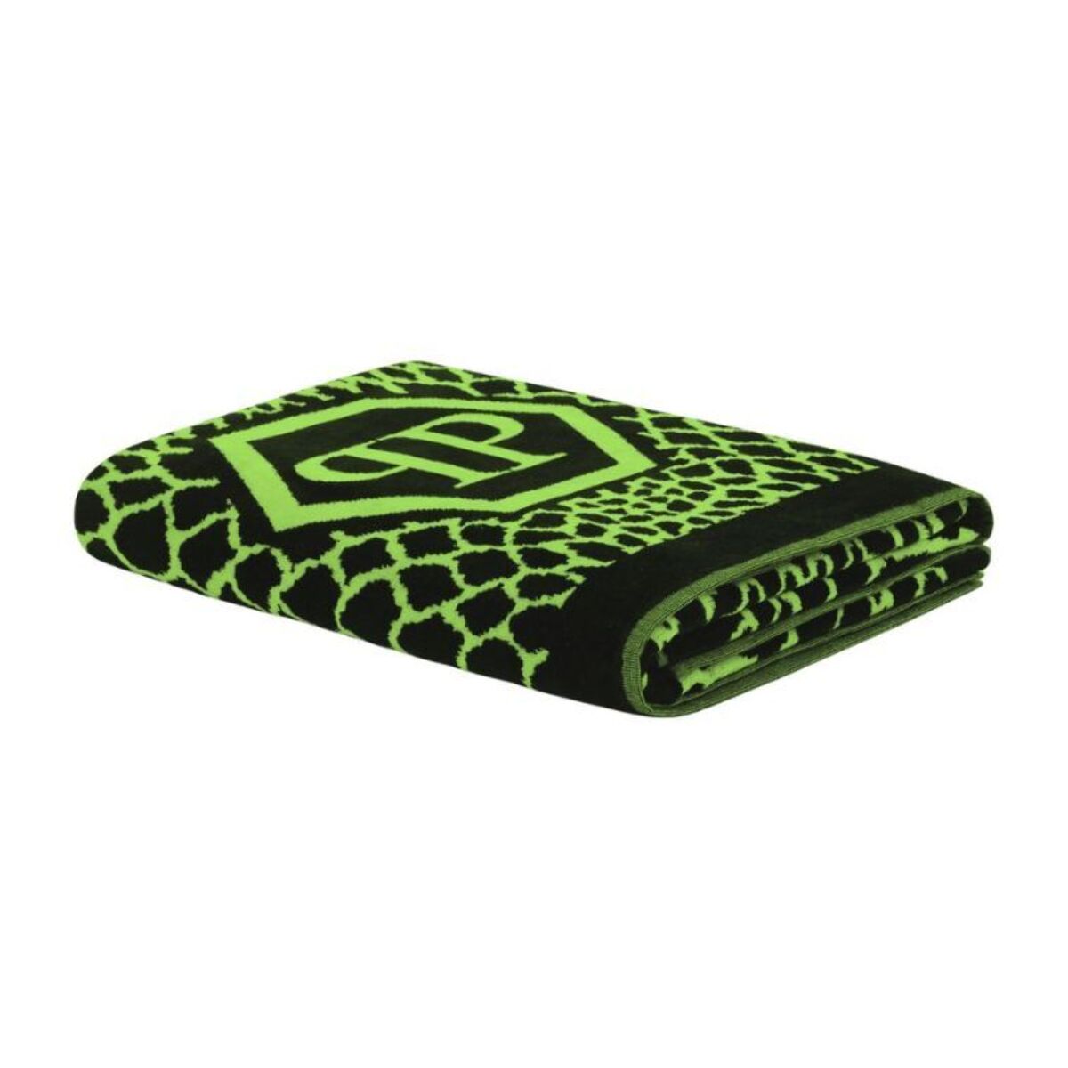 PHILIPP PLEIN Toalla de gimnasio PYTHON BEACH