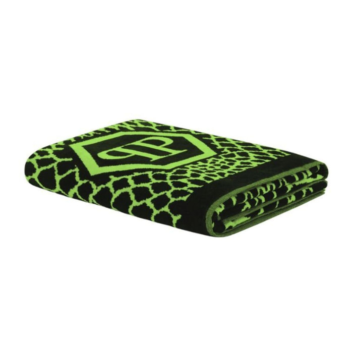 PHILIPP PLEIN Toalla de gimnasio PYTHON BEACH