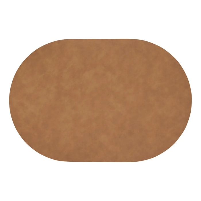 Set de table oval Kim 49x33cm beige