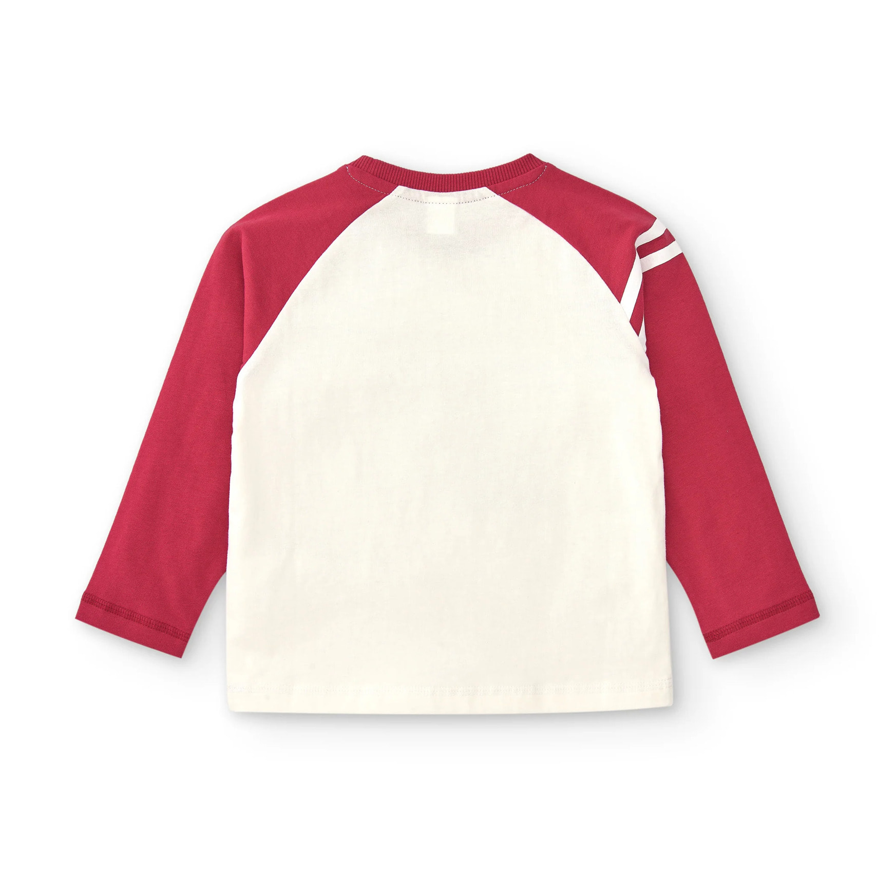 T-shirt Garçon TU Rouge En Coton - Taille 6 Ans - Manches Longues - Très Bon état Occasion