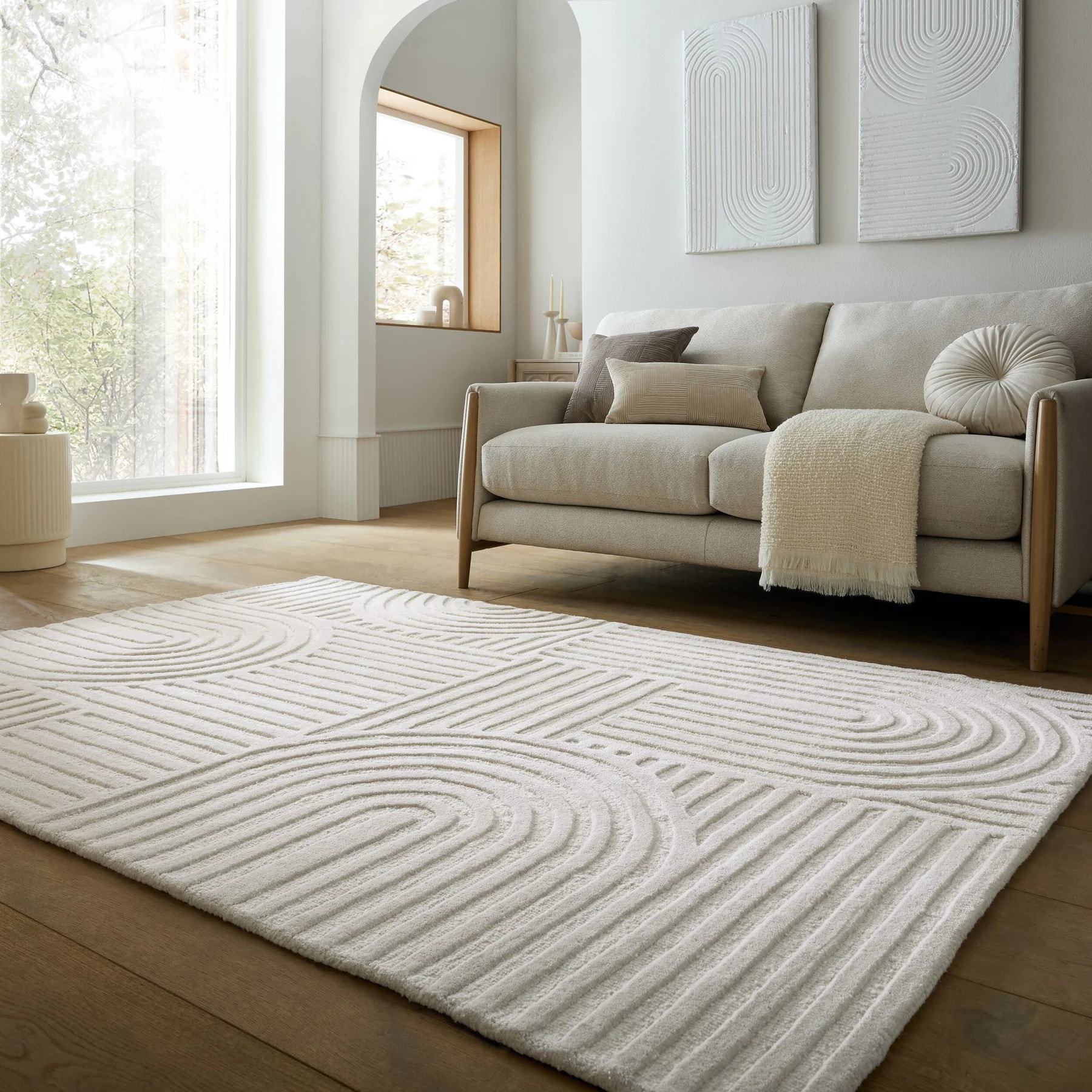 Tapis en laine ZEN GARDEN