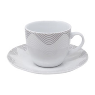 Set da caffè Lago da 6 pezzi in porcellana