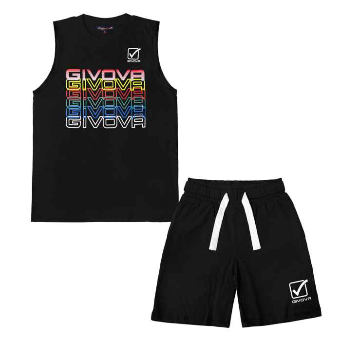 Completo Corto Ragazzo GIVOVA Cotone 8 / 16 Anni