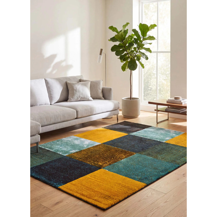 MOAR Alfombra geométrica en color multicolor varias medidas disponibles
