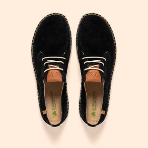 Zapatos N678 SILK SUEDE BLACK / CAMPOS color Black