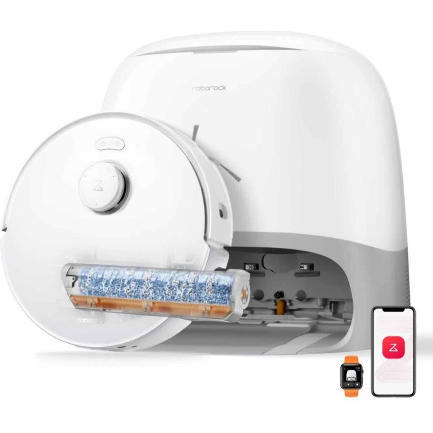 Robot Aspirateur Laveur ROBOROCK Qrevo Curv 2 FlowX