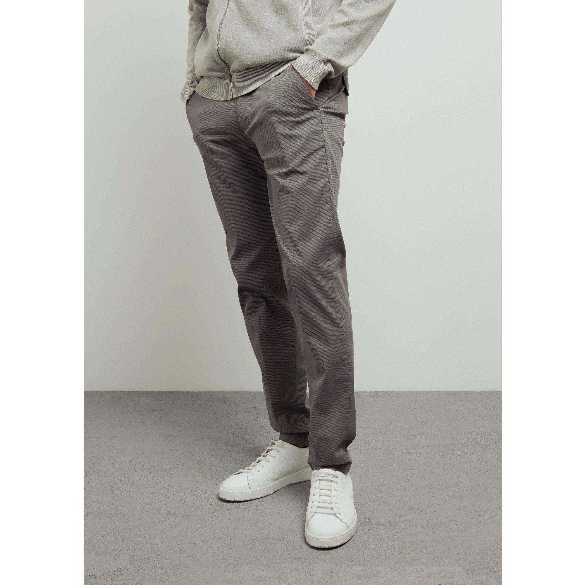 PANTALONE GRIGIO MEDIO CONBIPEL