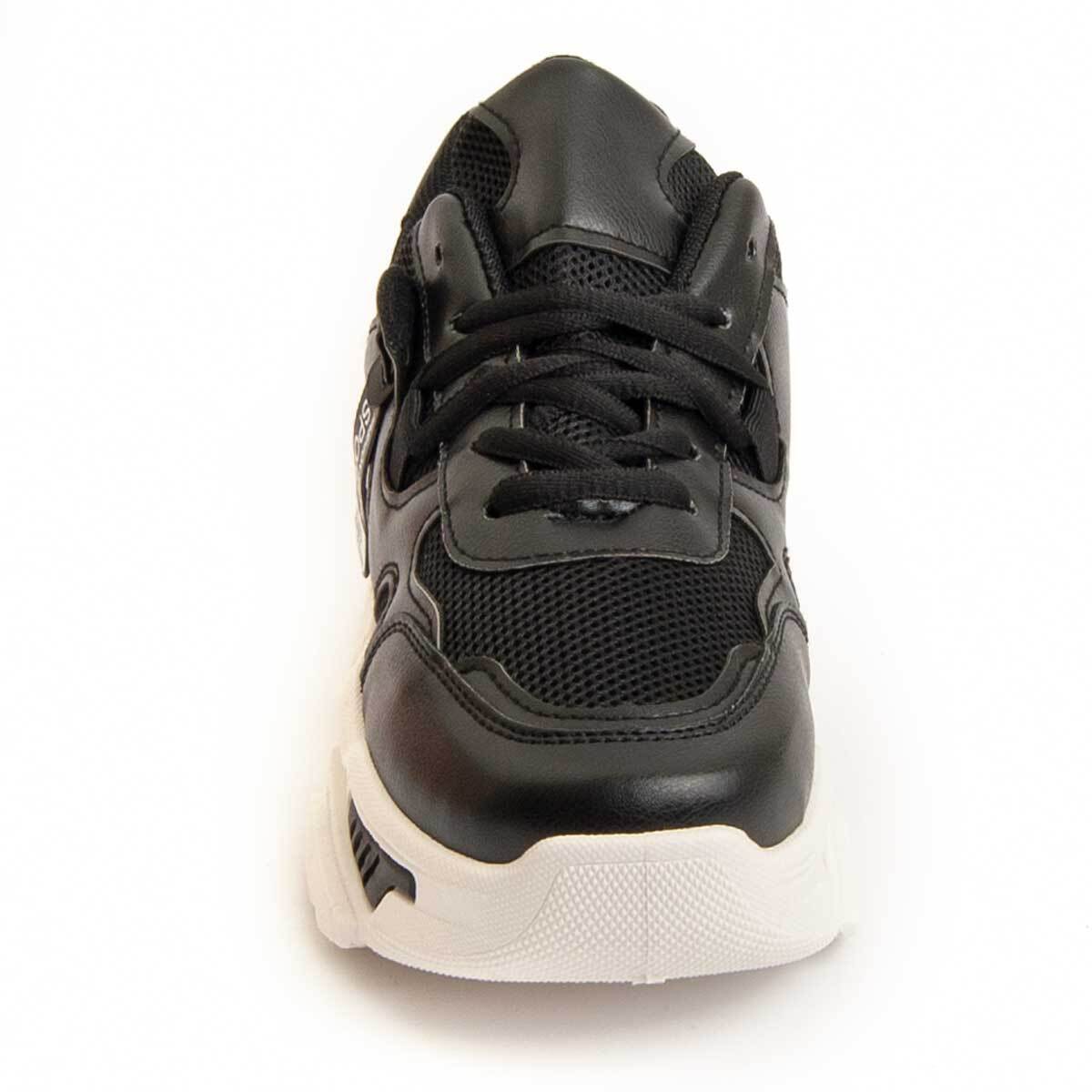 Sneaker De Plataforma - Negro - Altura: 4 Cm