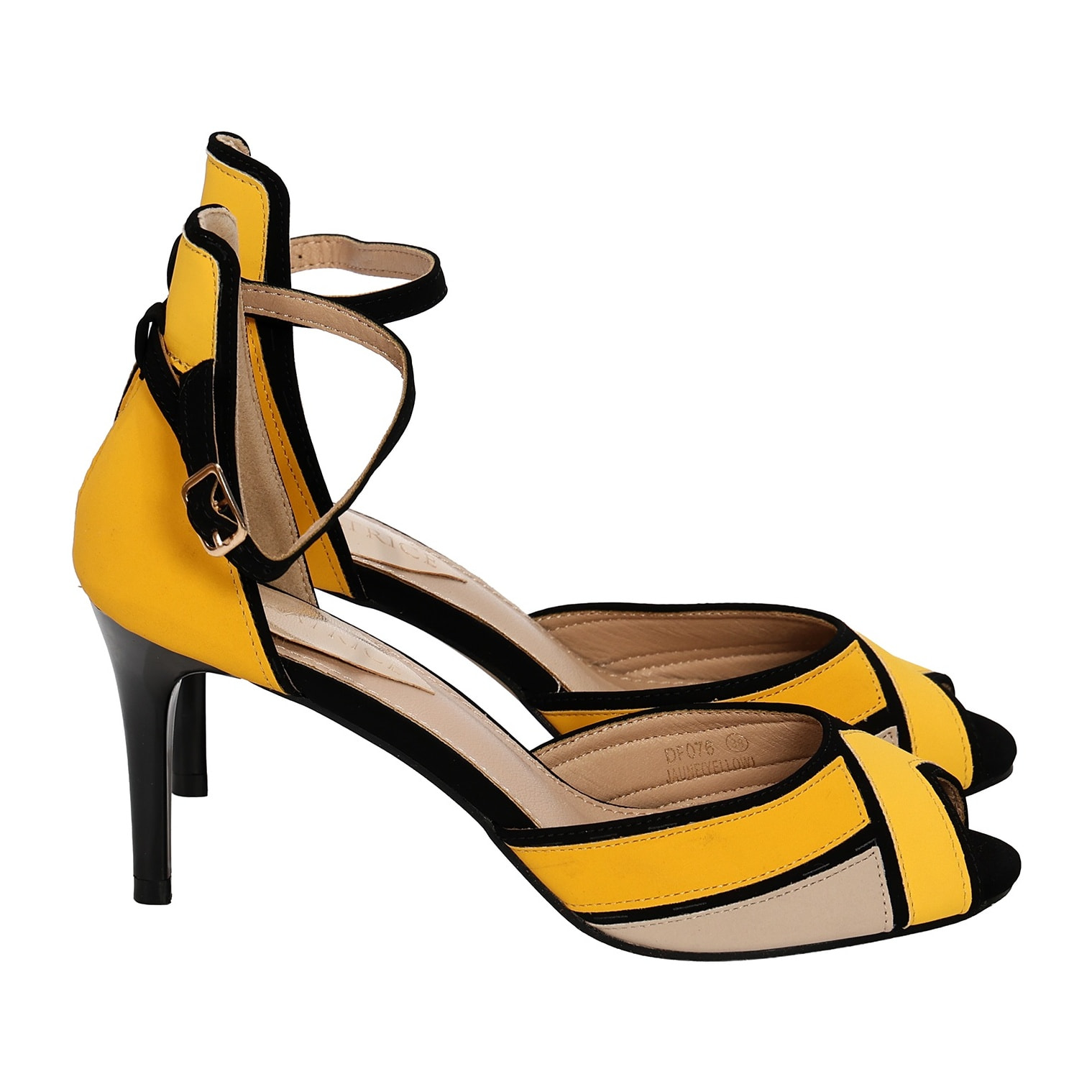 Decolletè con cinturino alla caviglia - tacco 8,5 cm