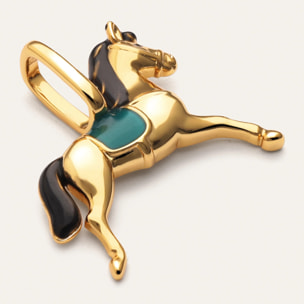 Charm Cavallo Placcato Oro