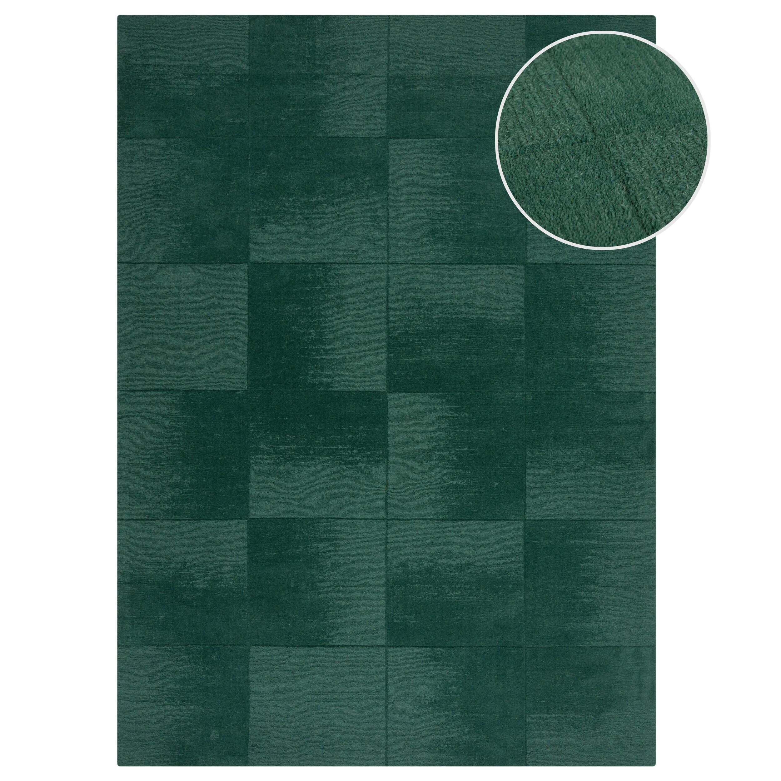 Tapis en laine OMBRE CHECKERBOARD
