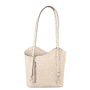 Chicca Borse Borsa a Spalla Beige