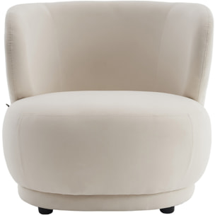 Fauteuil en velours - ESTER