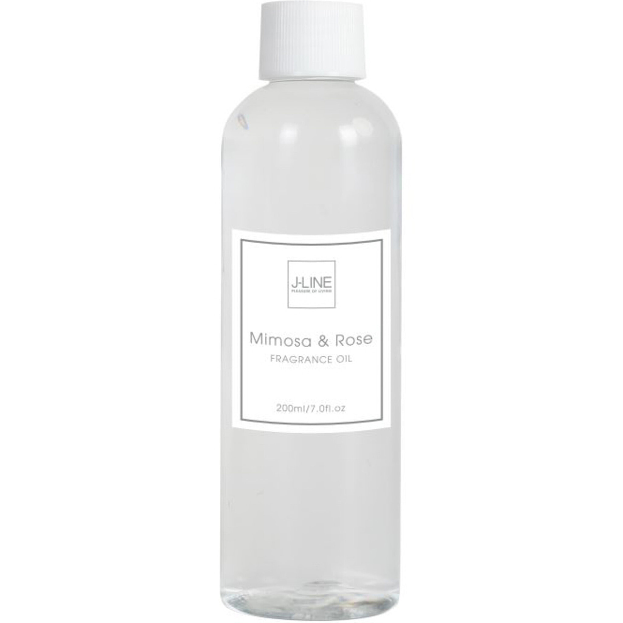 J-Line huile parfumée Mimosa Rosa - transparent - 200 ml