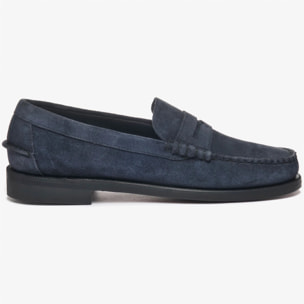 Sebago - Mocassini Uomo Blu - Classic Dan Flesh Out