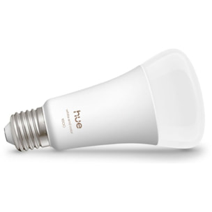 Ampoule LED connectée PHILIPS HUE W&C E27 100W
